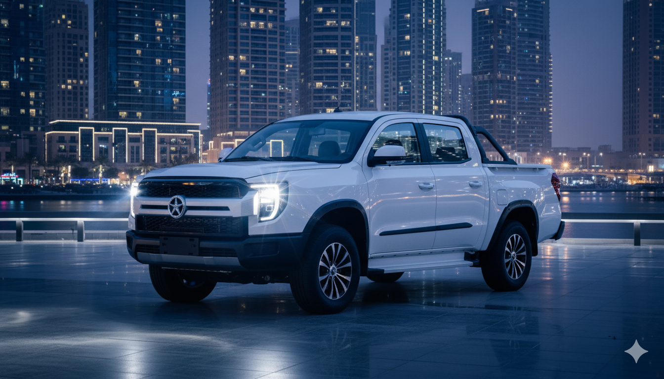 The DAYUN pickup truck won the “2021 Pickup Development Potential Award